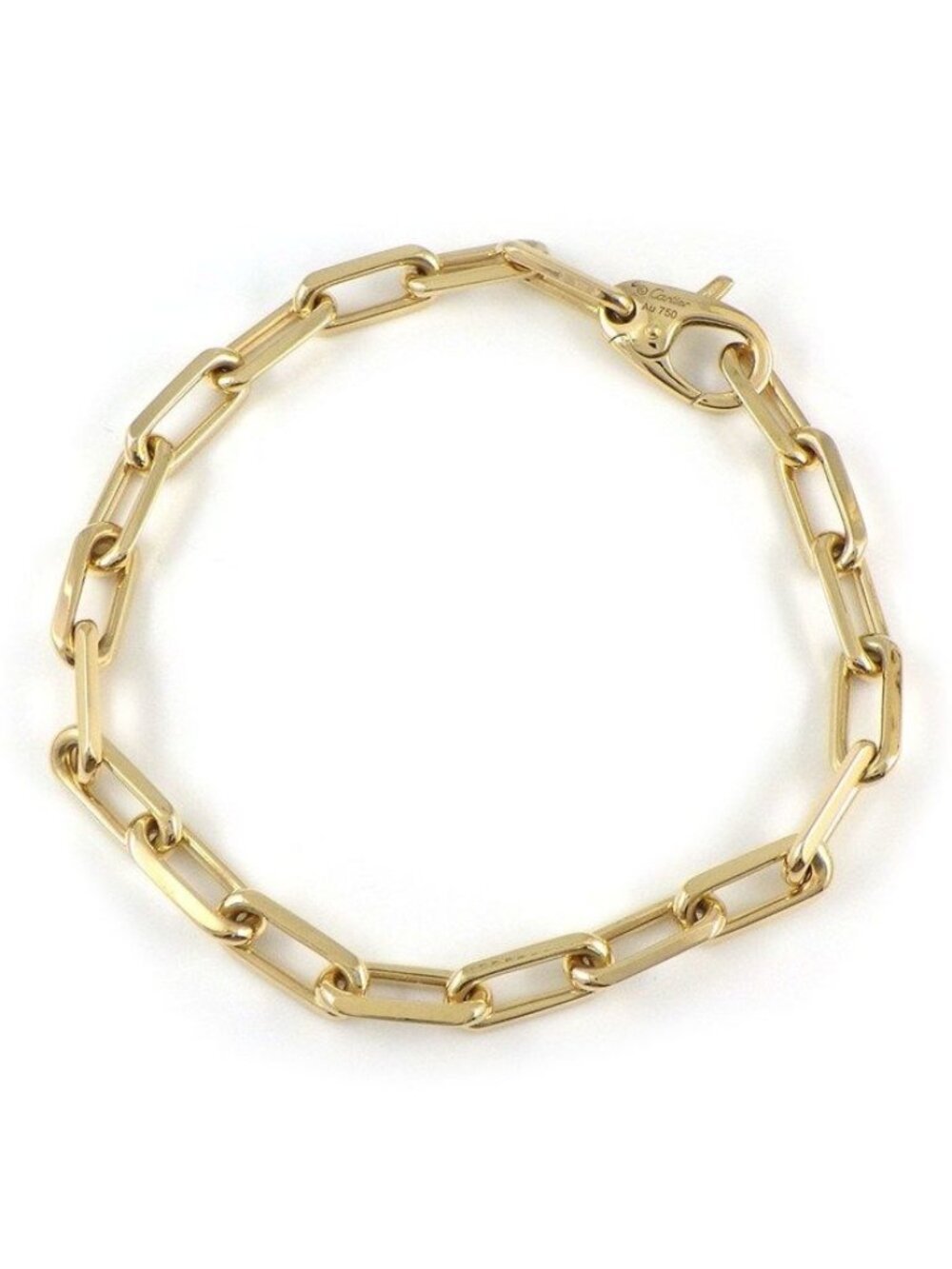 Cartier Bracelet Santos Chain 18k Yellow Gold